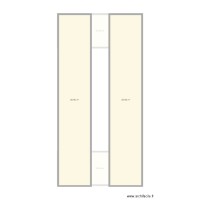 plan position contenanire x4 140m2