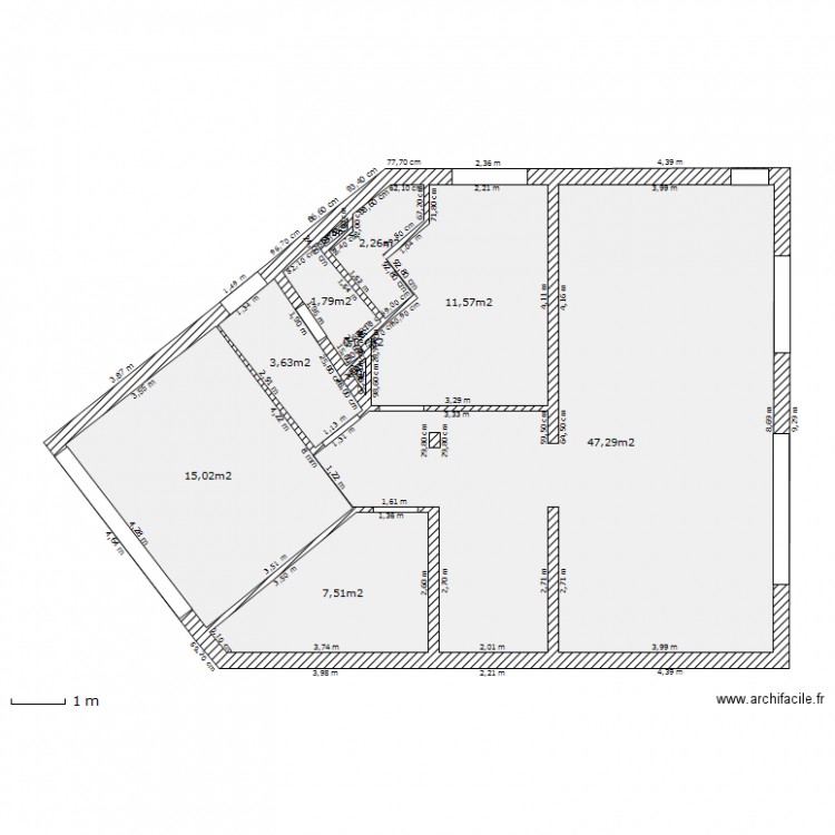 Niveau 2 Côtes. Plan de 0 pièce et 0 m2