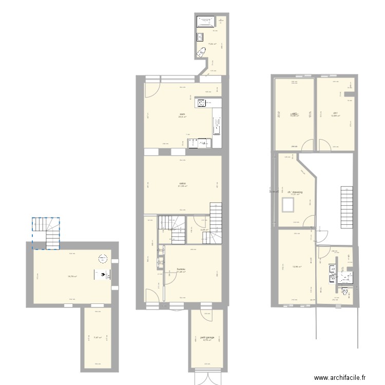 ST SYMPH 06 02 22  C. Plan de 18 pièces et 192 m2