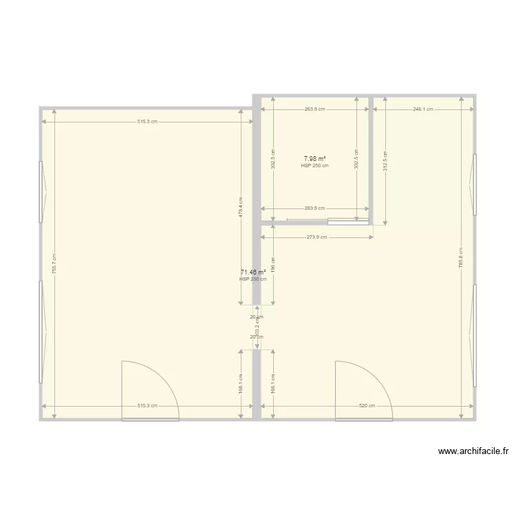 IME COUZEIX. Plan de 