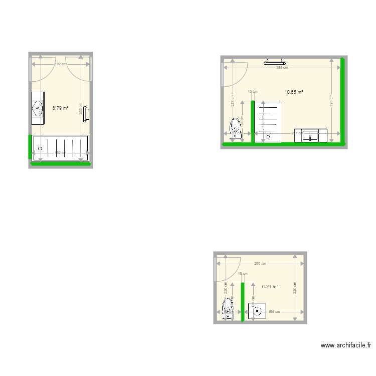 FREGNAUX . Plan de 0 pièce et 0 m2