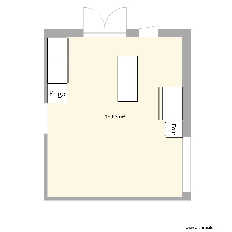 projet cuisine1. Plan de 0 pièce et 0 m2