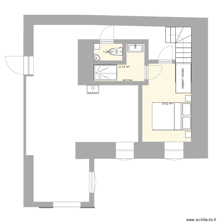 Maison Legé revue. Plan de 0 pièce et 0 m2