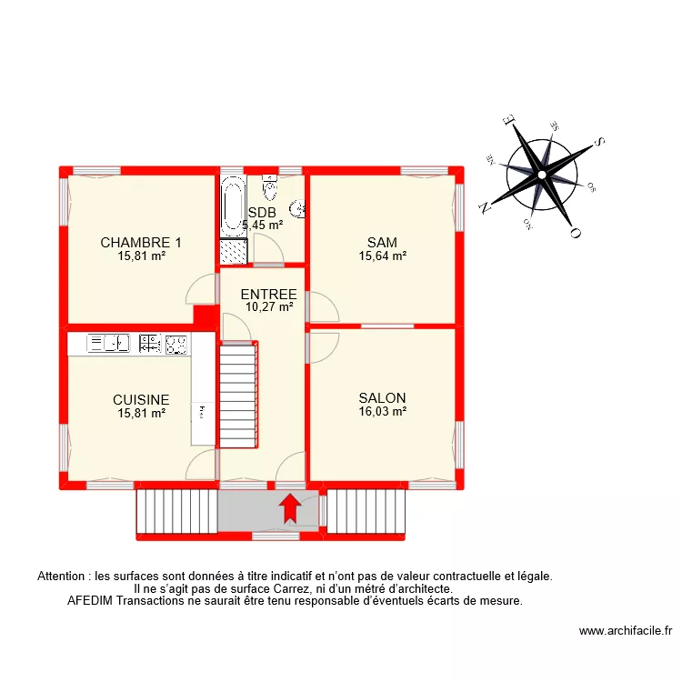 BI 9519 RDC. Plan de BI 9519 RDC. Plan de