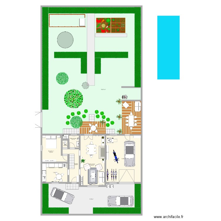 Maison new v2. Plan de 0 pièce et 0 m2