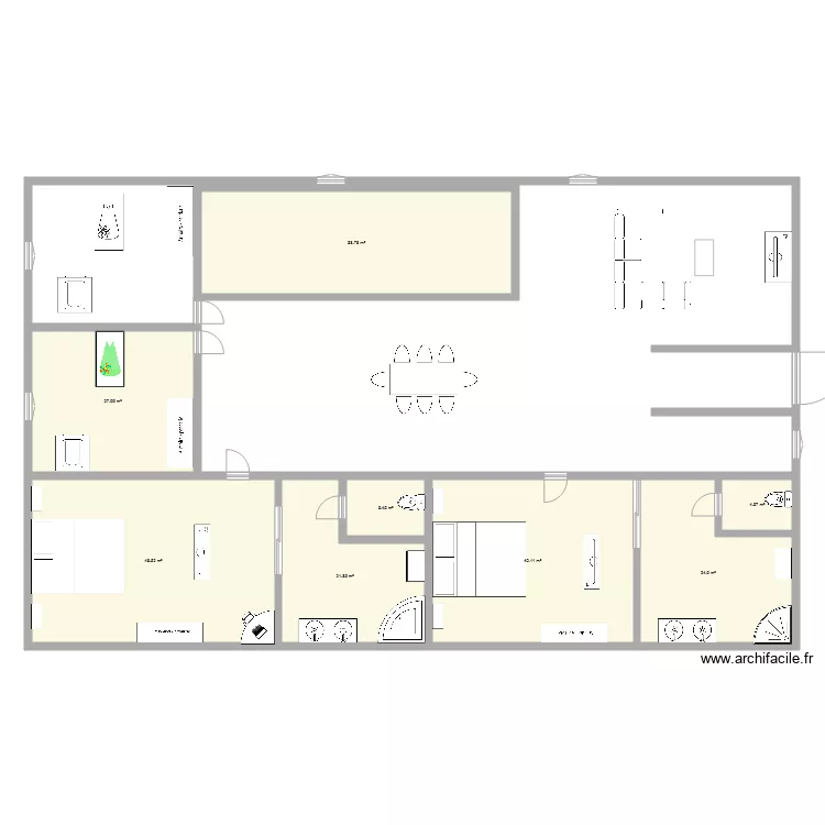 maison mathilde. Plan de 