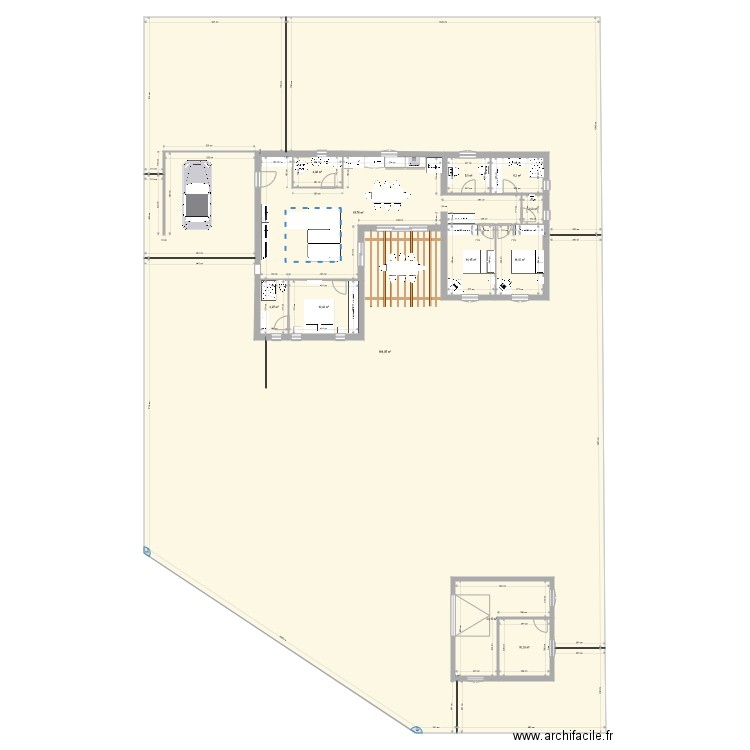 plan maison 1 rdc. Plan de 12 pièces et 1178 m2