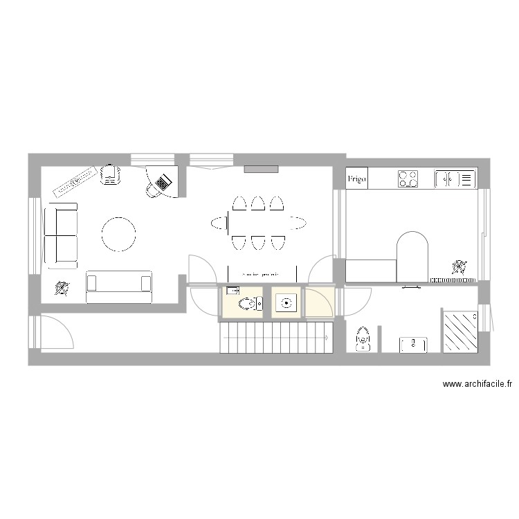 Papa après travaux 2. Plan de 0 pièce et 0 m2