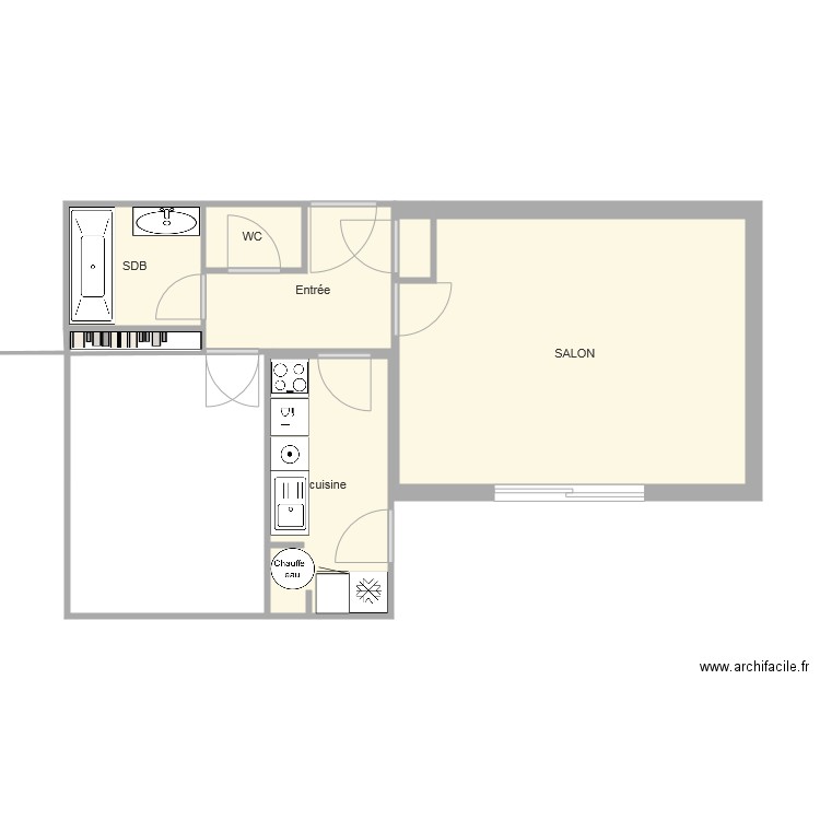 appartement 20182. Plan de 0 pièce et 0 m2
