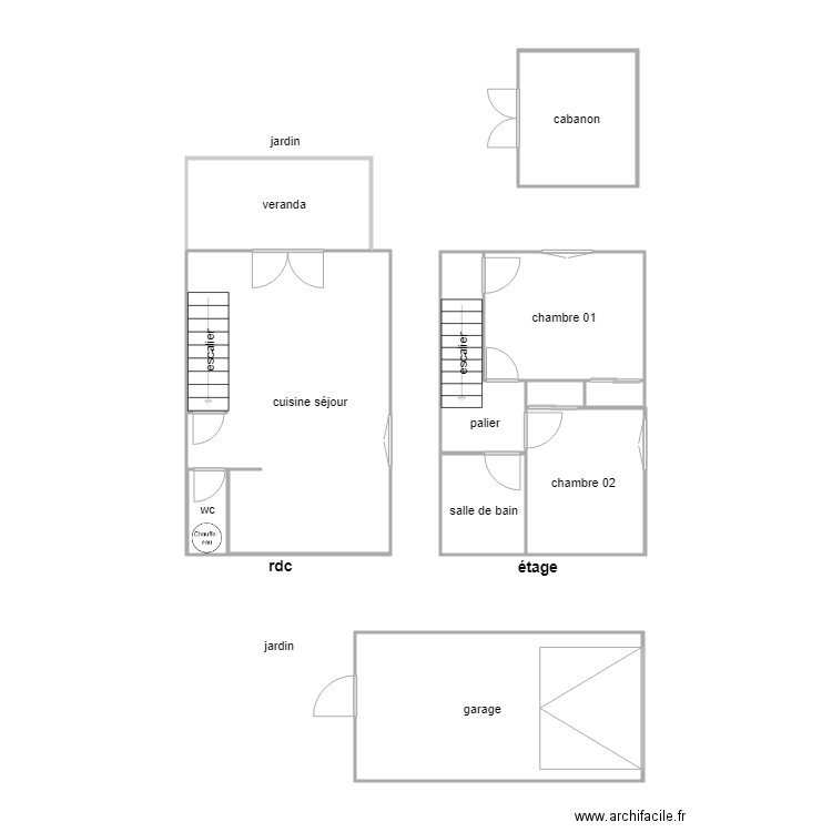 argentais. Plan de 0 pièce et 0 m2