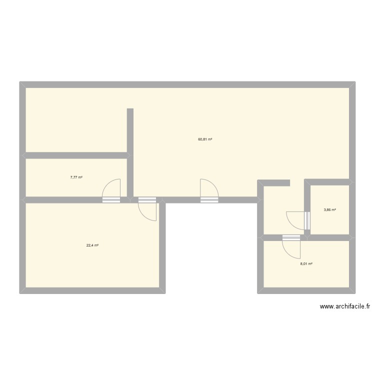 Appartement schoppach. Plan de 5 pièces et 103 m2