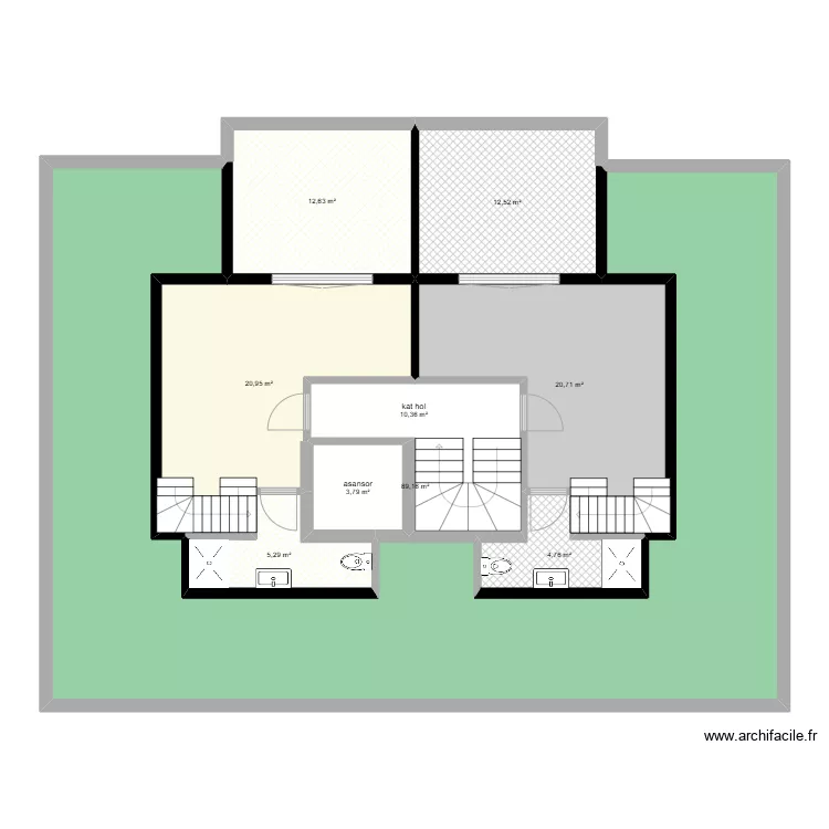 celaliye 1256/5 2+1 dubleks. Plan de celaliye 1256/5 2+1 dubleks. Plan de