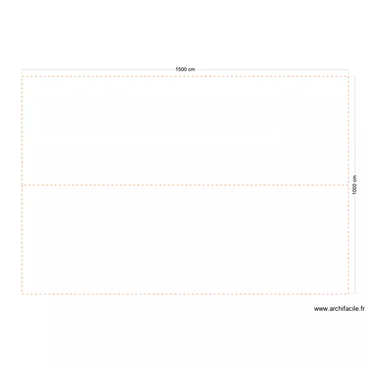 Hagenthal grenier V1. Plan de 