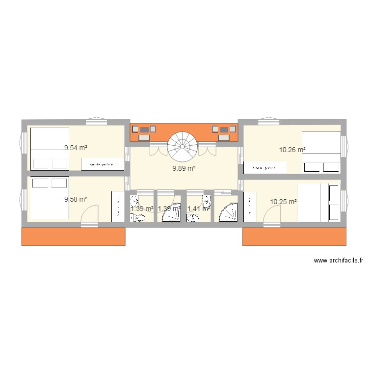 zawiya 2. Plan de 0 pièce et 0 m2