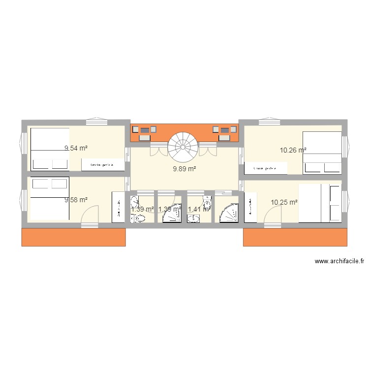 zawiya 2. Plan de 0 pièce et 0 m2