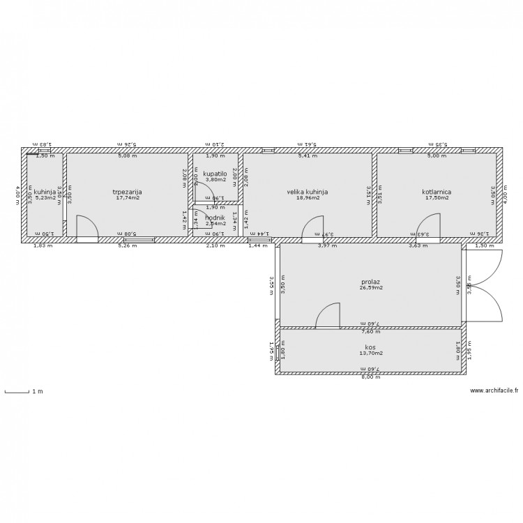 maison 01.2 g. Plan de 0 pièce et 0 m2