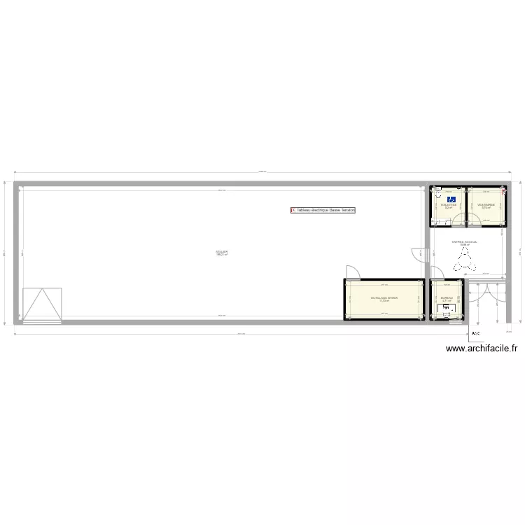 ATELIER GARE5. Plan de 