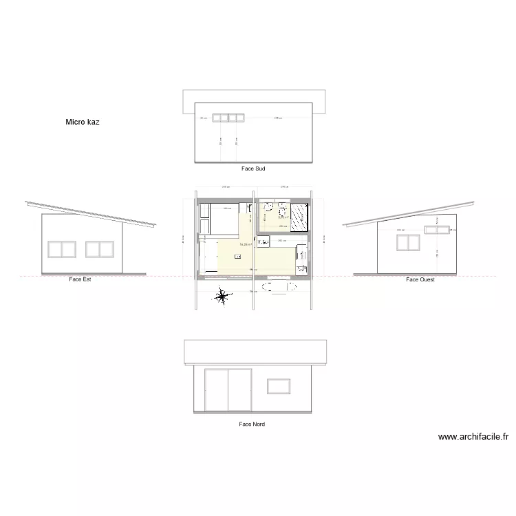 micro Kaz E. Plan de micro Kaz E. Plan de
