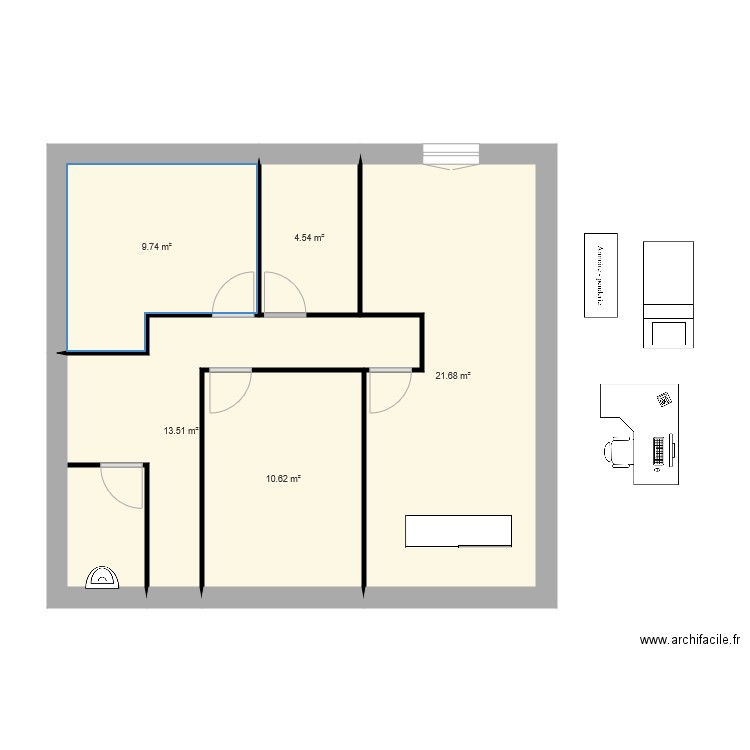 maison bathyclem2. Plan de 0 pièce et 0 m2