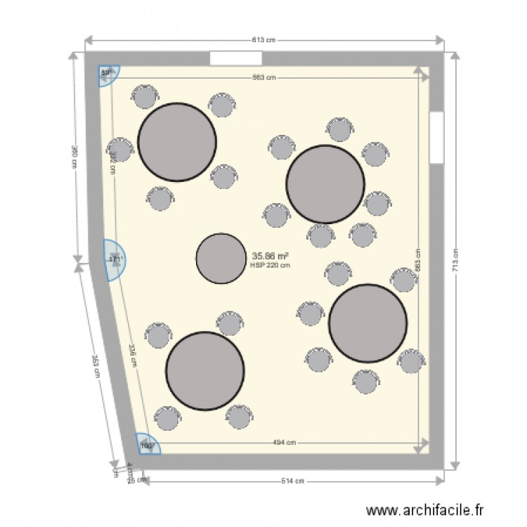 17 05 19 Terrasse Maïana. Plan de 0 pièce et 0 m2