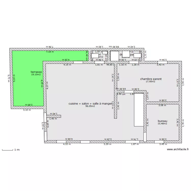 bitschwiller. Plan de 