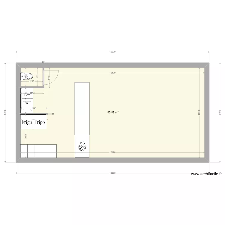 epicurien candide. Plan de 