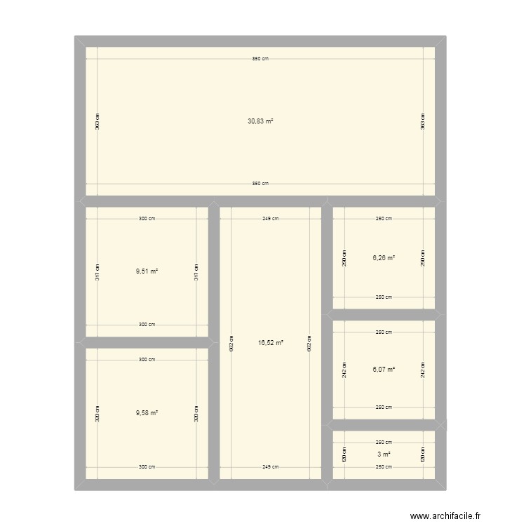 maison walid fi. Plan de 0 pièce et 0 m2