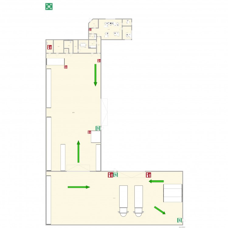 plan du bâtiment Modulco. Plan de 0 pièce et 0 m2