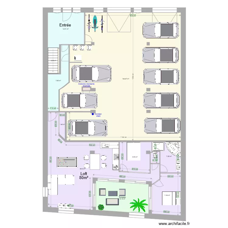 Pasteur RDC 1 b. Plan de 