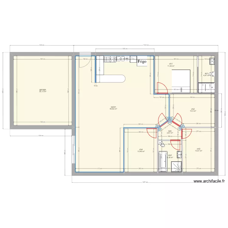 stl2 116 ss garage carre. Plan de stl2 116 ss garage carre. Plan de
