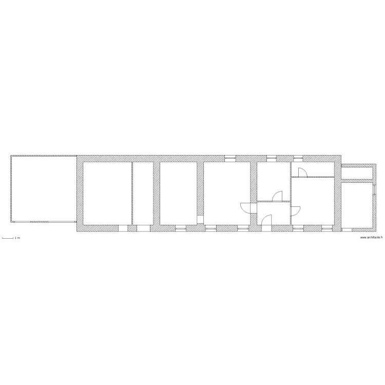 maison de la Doué. Plan de maison de la Doué. Plan de