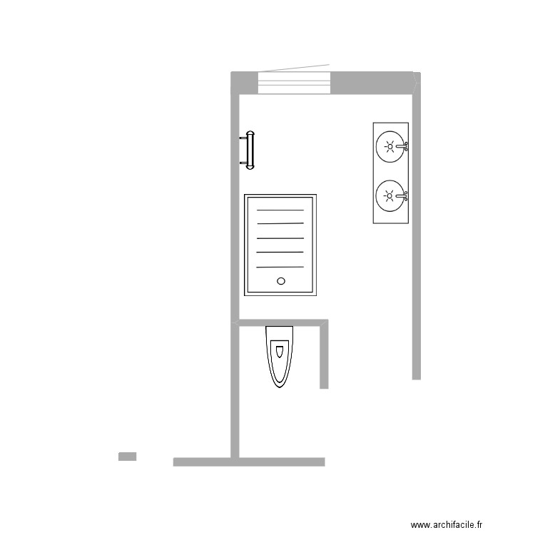 salle d eau 2 03 2022. Plan de 0 pièce et 0 m2