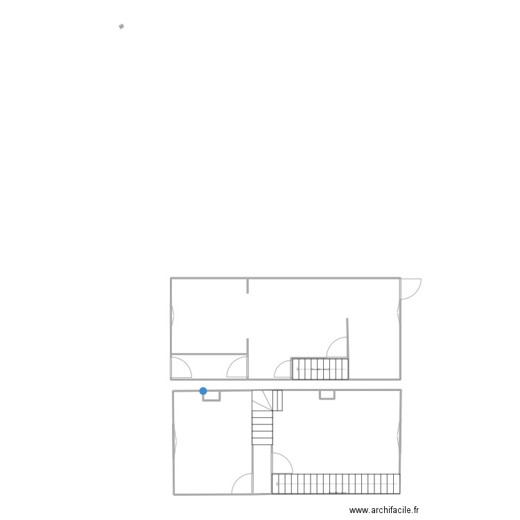 brame. Plan de 6 pièces et 71 m2