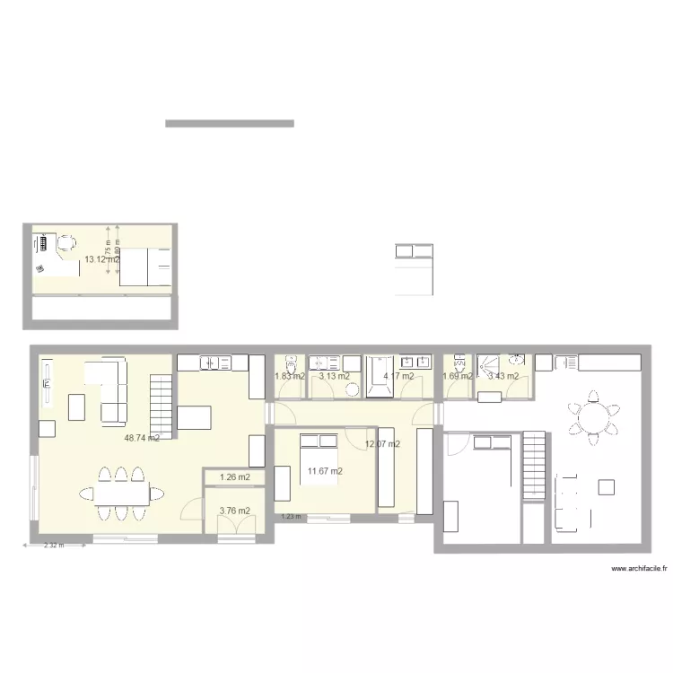 Maison la chaume 9c. Plan de Maison la chaume 9c. Plan de