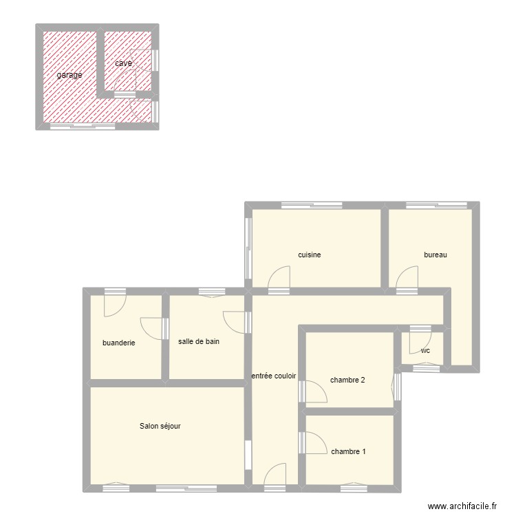 1219. Plan de 0 pièce et 0 m2