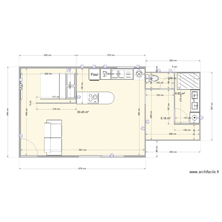 Studio Figuier. Plan de 0 pièce et 0 m2