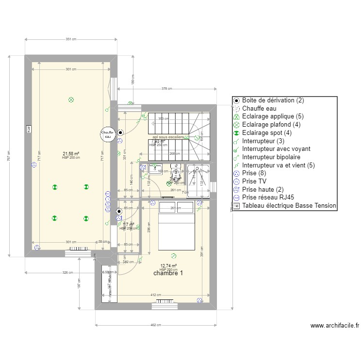 Marie Louise rdc. Plan de 0 pièce et 0 m2