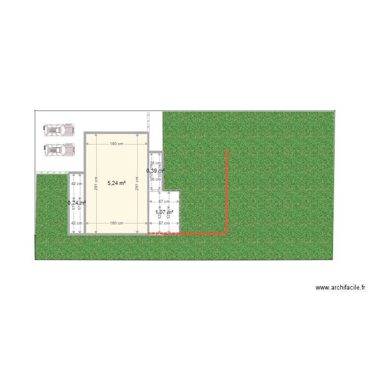 Jardin du Clos Paillé. Plan de 0 pièce et 0 m2