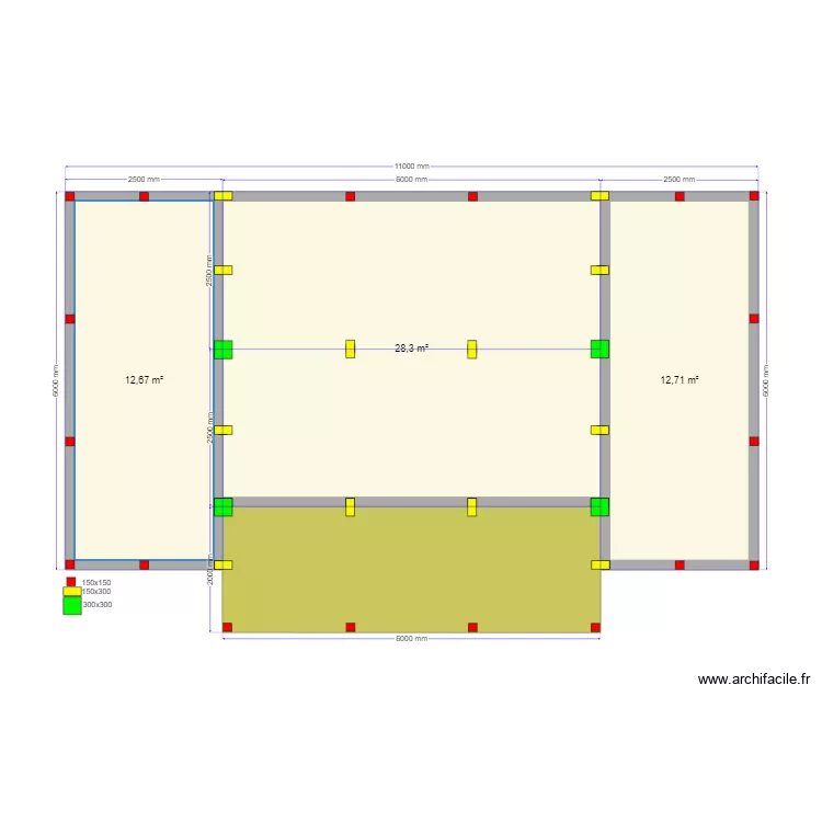 Островищи 2 Сваи. Plan de 