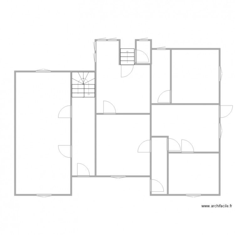 Plan RDC COMBARET. Plan de 0 pièce et 0 m2