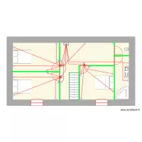 LEPAUVRE Pierre Maison Parign&eacute; Circuit Prise de Courant 1er &eacute;tage