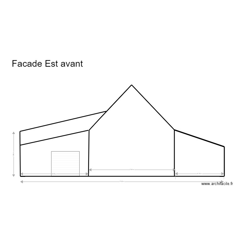 PLAN DE COUPE NORD. Plan de 0 pièce et 0 m2