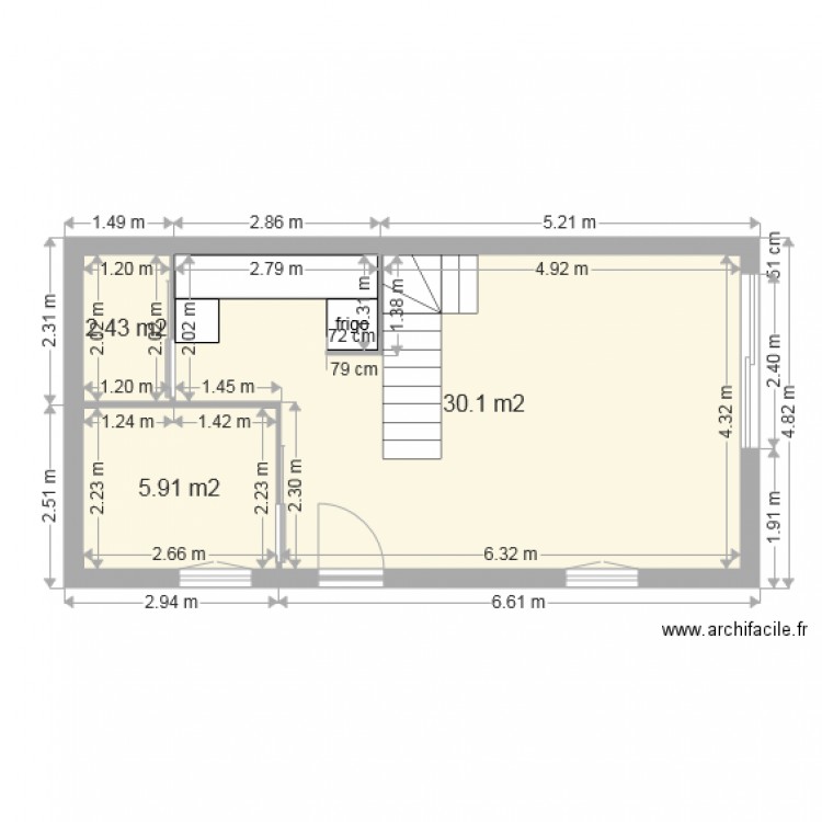 montgaillard. Plan de 0 pièce et 0 m2