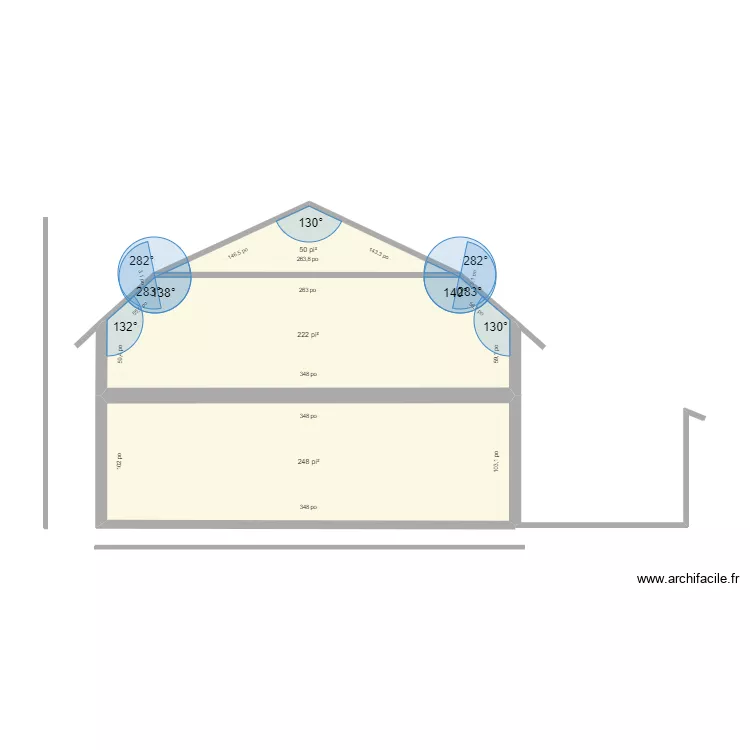 Projet Falardeau trust. Plan de 