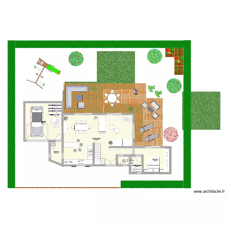 Plan maison 2. Plan de 