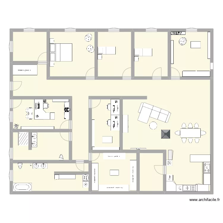 Appartement 2025. Plan de Appartement 2025. Plan de