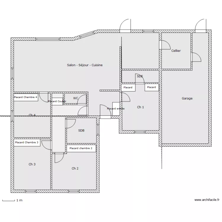 Maison 2. Plan de Maison 2. Plan de
