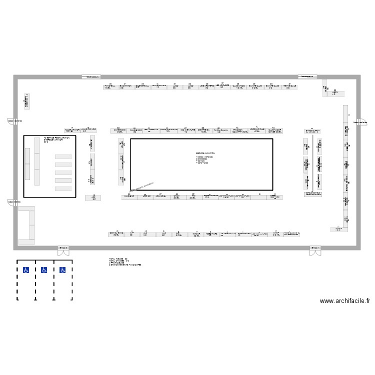 PLAN CARREFOUR DES ASSOCIATIONS   NOMINOE. Plan de 0 pièce et 0 m2