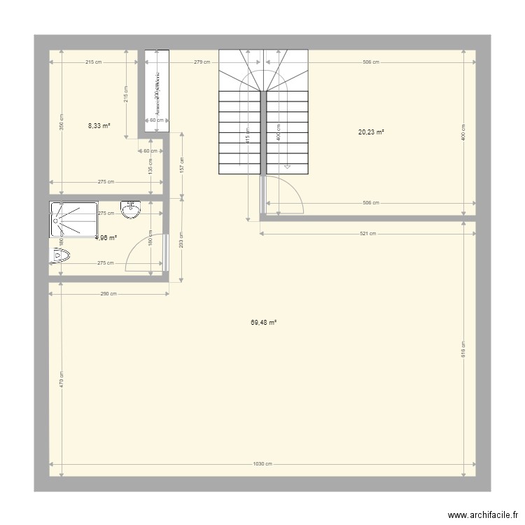 Matias 4. Plan de 4 pièces et 103 m2