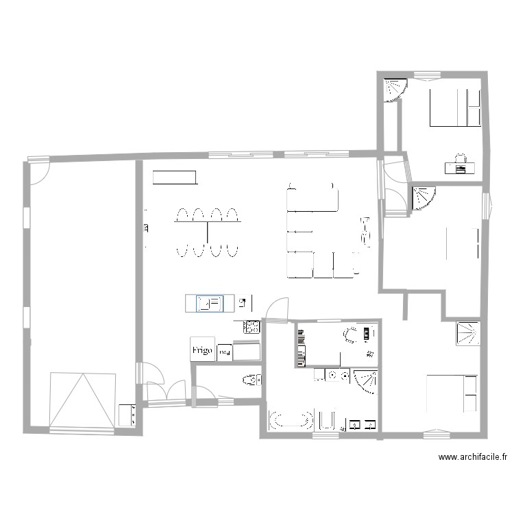 charline. Plan de 0 pièce et 0 m2